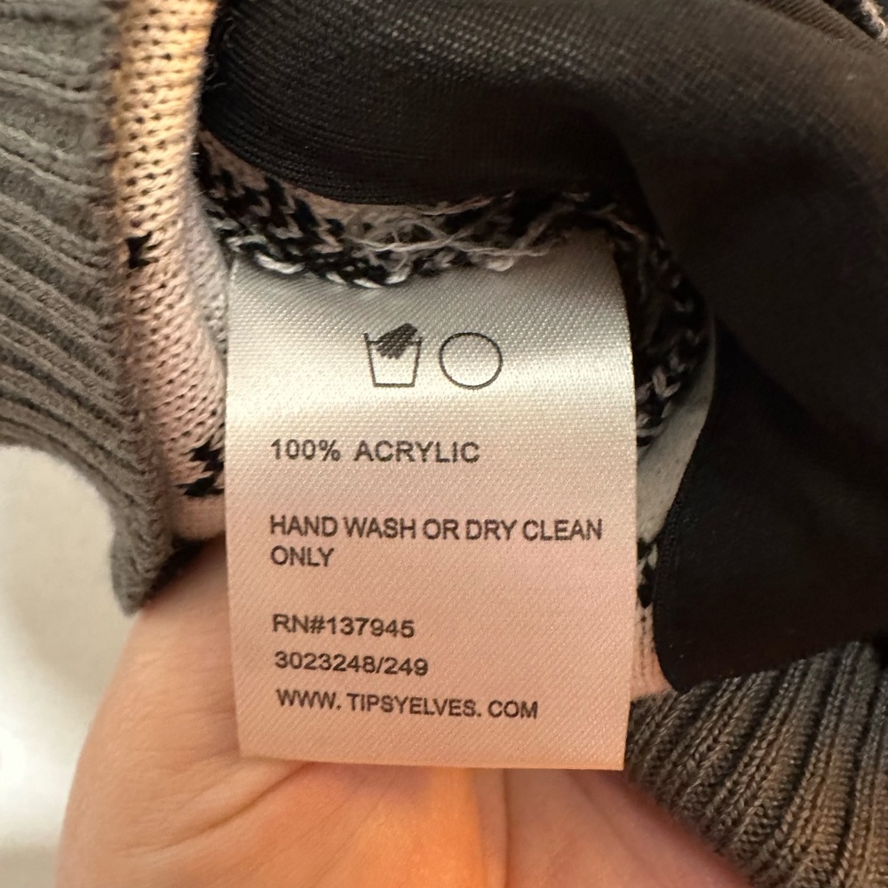 Tipsy Elves Let It Snow Light Up Ugly Christmas S… - image 4